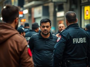 Detido outro integrante de Tropas de Breogán polos altercados con afeccionados do Lyon nun local de Vigo