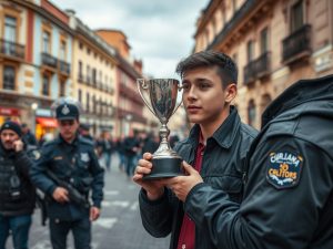 Investigan unha tunda a unha menor en Barcelos tras arrincarlle un mechón que logo exhibiron como trofeo