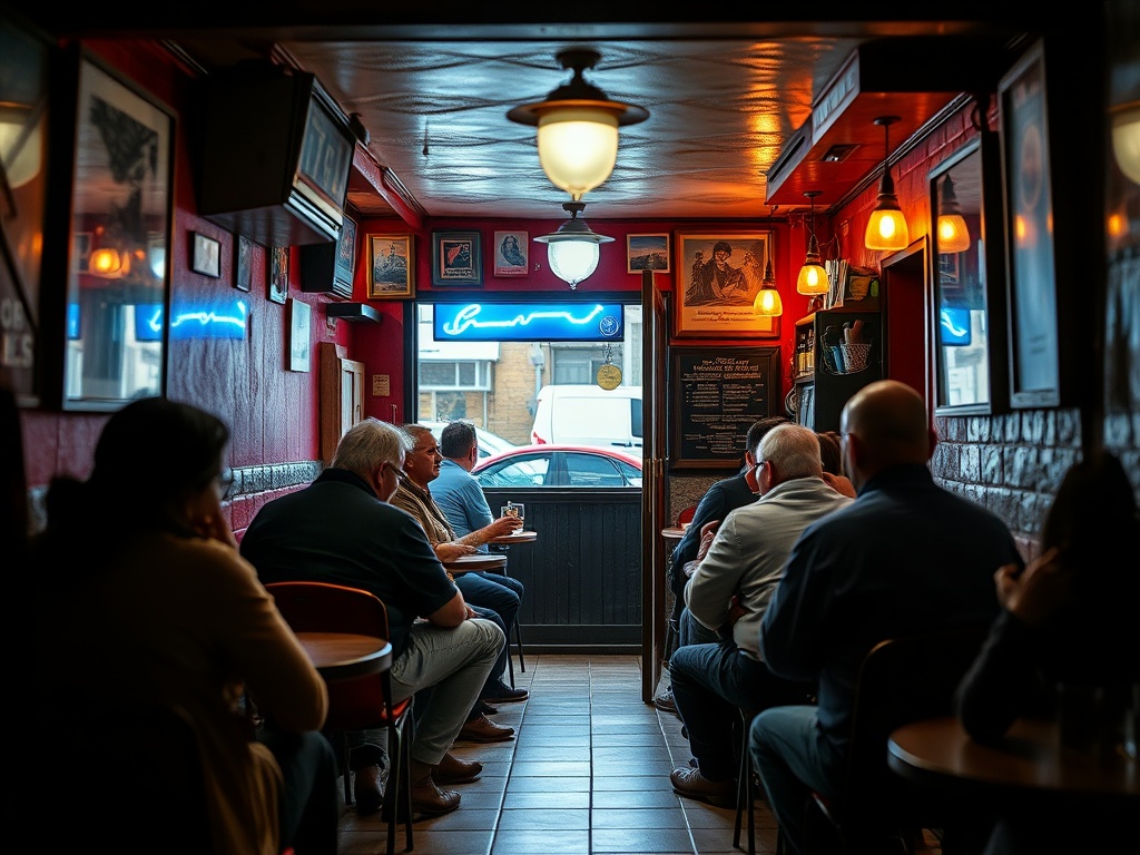 Encierra a los clientes en el interior de su local para evitar que la Policía Local lo desaloje de madrugada