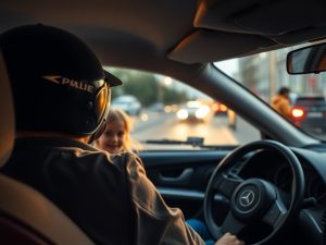 Circula drogado con una niña en Vigo y viene la madre desde Portugal para cuidarla