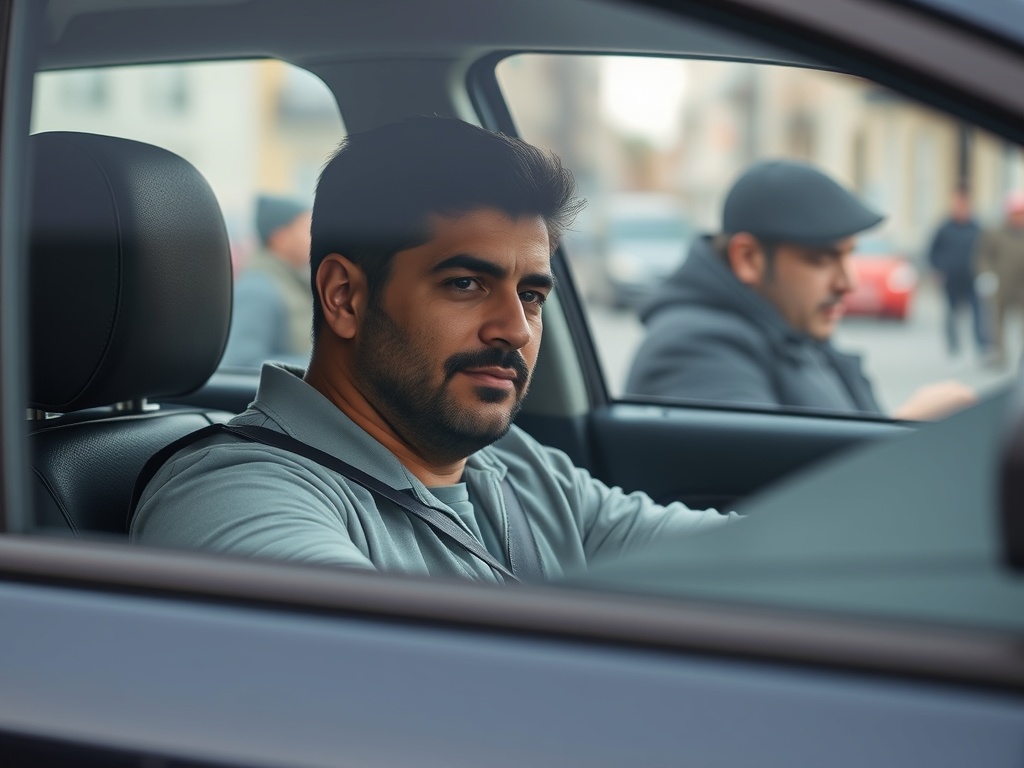 Detenido en Vigo por conducir drogado con cocaína y opiáceos mientras su hija de 9 años viajaba sin silla ni cinturón