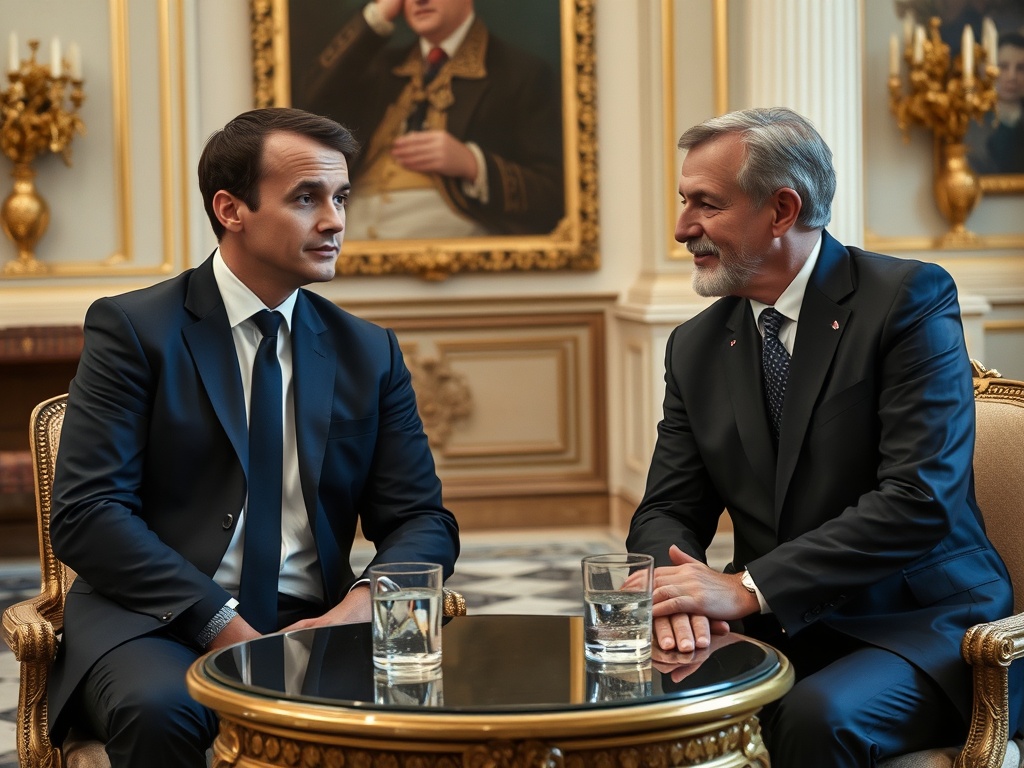 Macron, tajante frente a Zelenski en París: "La situación no justifica el levantamiento de sanciones a Rusia"