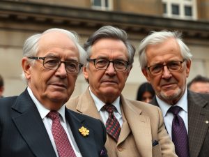 Sale a la luz una imagen del expríncipe Andrés y Mandelson en albornoz junto a Jeffrey Epstein