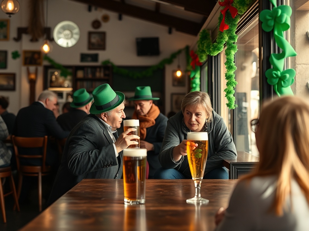 Diez locales hosteleros de Ribadeo celebran el San Patricio