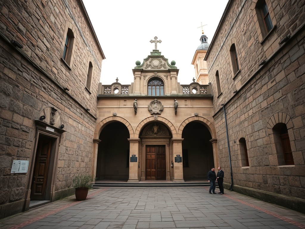 Entregadas las llaves del monasterio de Belorado, del que faltan muebles, documentación y parte del archivo