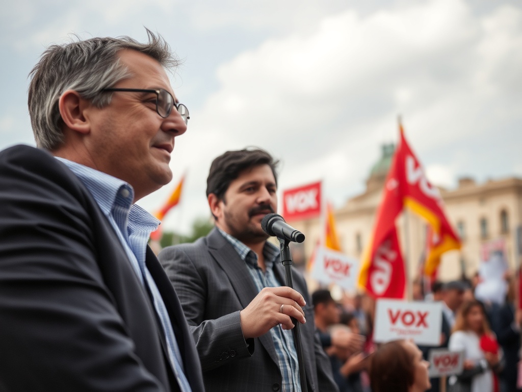 Vox aspira a acadar o 20% do voto e consolidar a súa presenza territorial en Castela e León