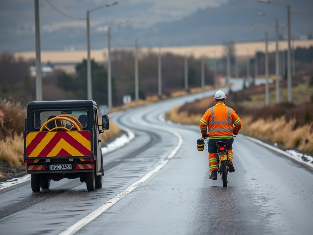 Continúan los problemas en dos carreteras pontevedresas afectadas por los temporales