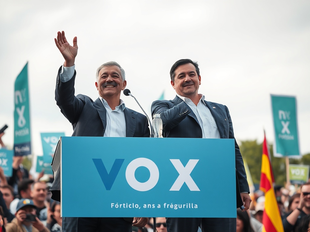 Feijóo y Mañueco clausuran la campaña en Valladolid apelando a frenar a Vox