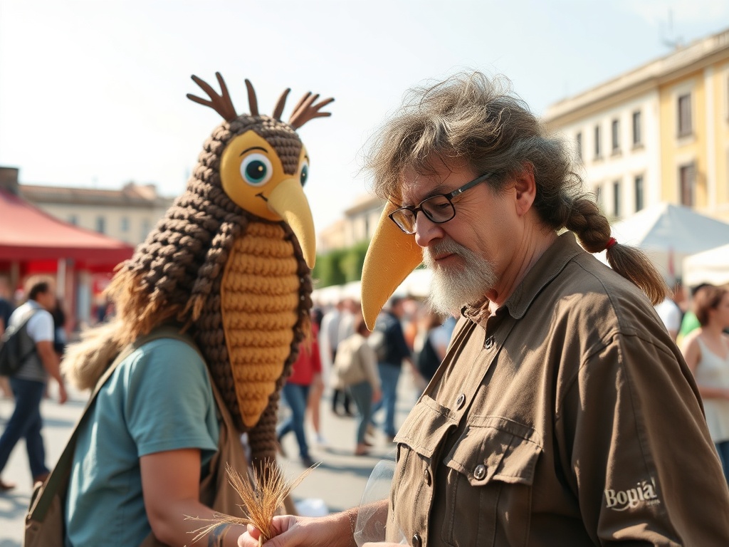 Mercadiño dos Creques llevará artesanos y creadores de títeres a la Alameda de Ribadavia durante el festival Ribeirocreq