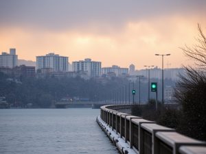 Ponte Caldelas: jornada fría y muy nubosa con lluvias débiles este viernes 13 de marzo