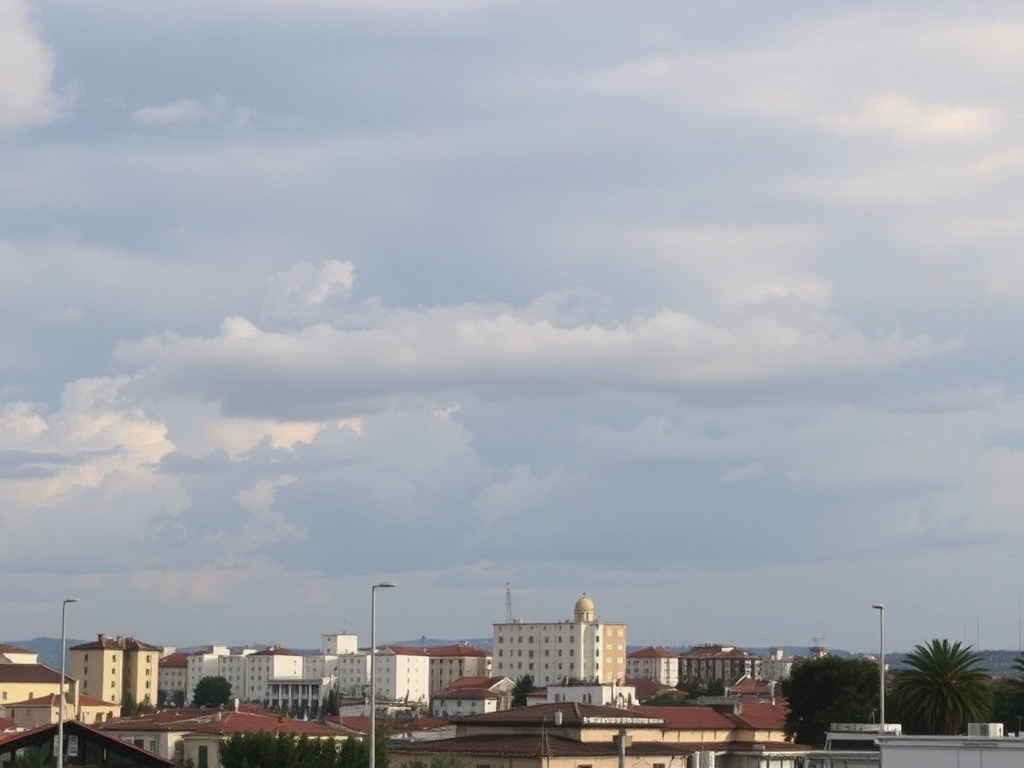 Ponteceso amanece con cielo cubierto y lloviznas escasas este viernes 13 de marzo