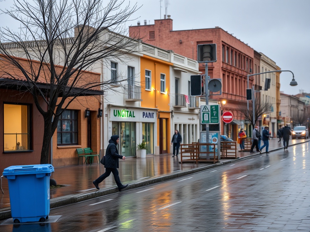 El tiempo en Vila de Cruces: jornada fría y lluvias débiles prevista para el viernes 13 de marzo