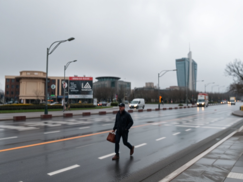 Valga afronta un viernes 13 de marzo cubierto y húmedo con lluvias débiles
