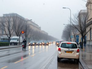 Sarria afronta un viernes nublado con lluvias débiles y temperaturas en torno a los 10 grados