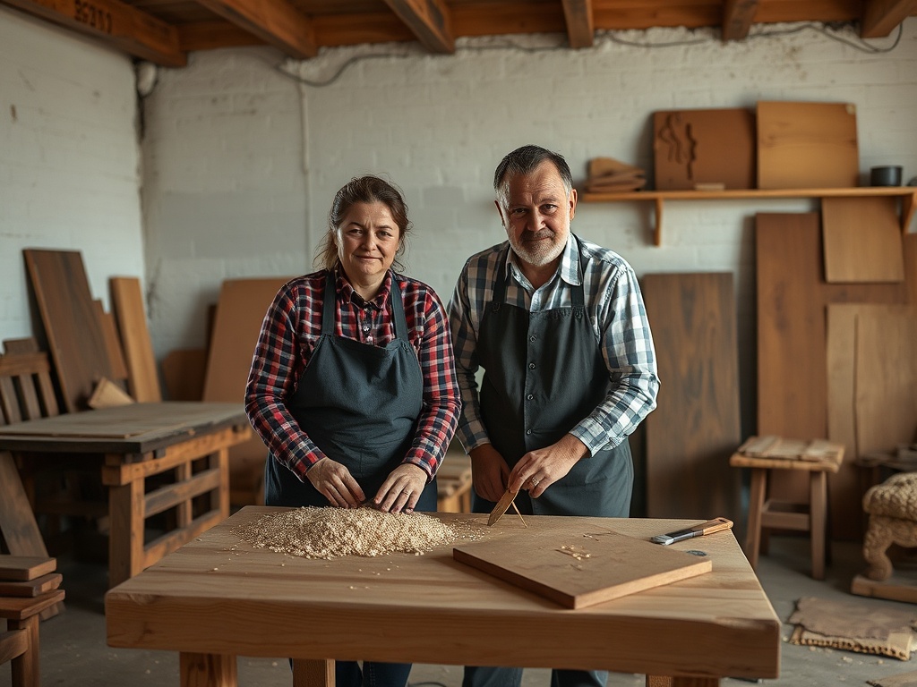 De Canadá a Bolmente: fan mobles de madeira na Ribeira Sacra para viver en paz