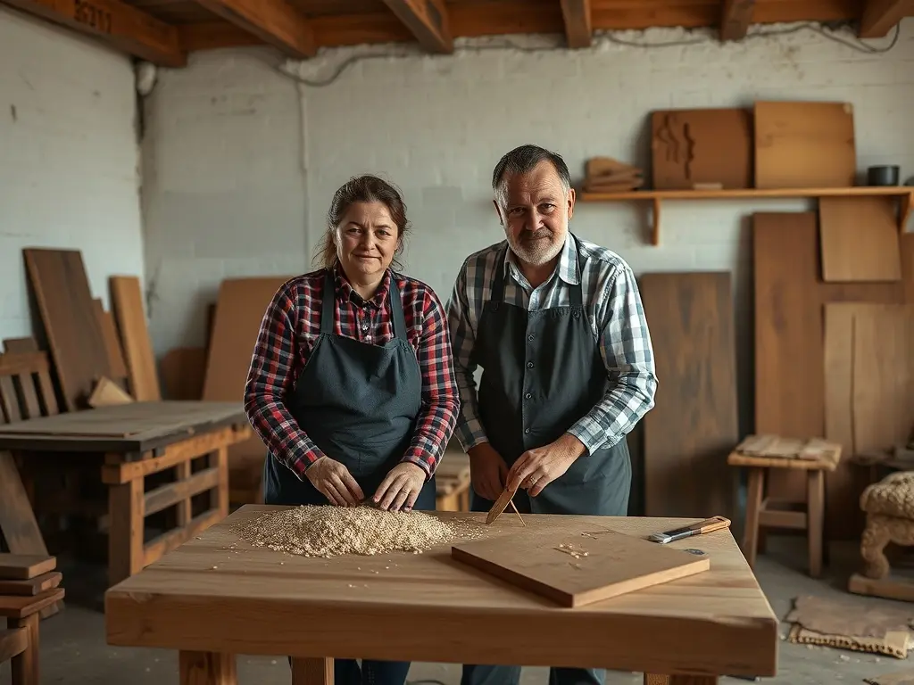 De Canadá a Bolmente: fan mobles de madeira na Ribeira Sacra para viver en paz