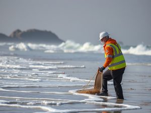 La nidificación de la píllara de las dunas obliga a adelantar los trabajos de acondicionamiento en A Rapadoira