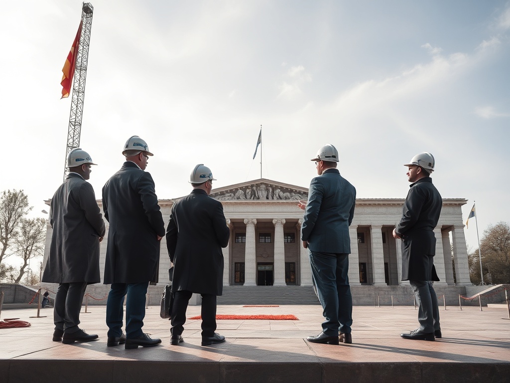Cien años desde la colocación de la primera piedra del Palacio de Justicia en A Coruña