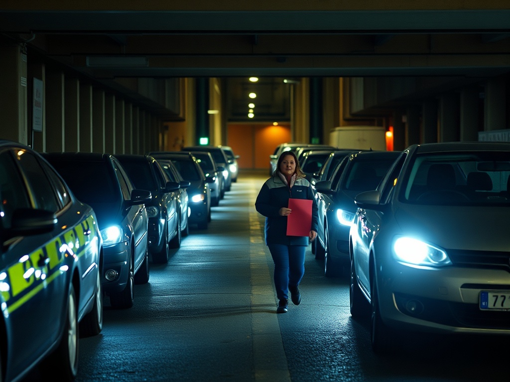 Evacuadas 70 familias tras un incendio nun garaxe da rúa Teresa Herrera