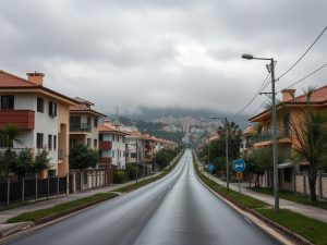 A Pastoriza amanece con cielo cubierto y lluvias débiles este viernes 13 de marzo