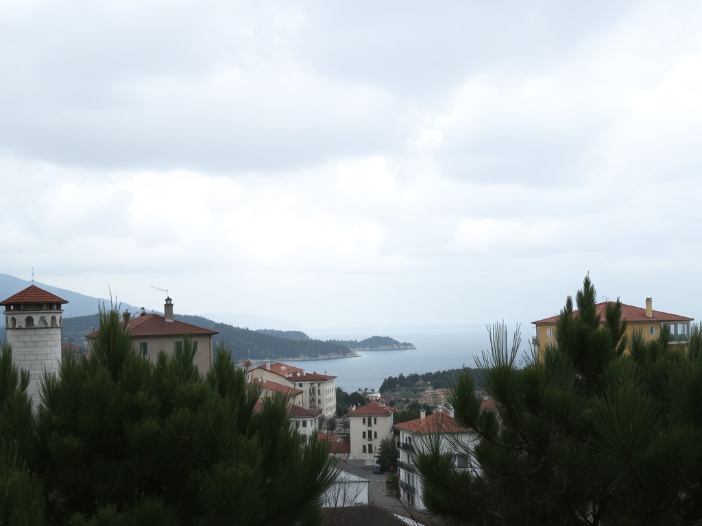El tiempo en Cervo: cielos cubiertos, lluvias débiles y viento que aumentará la sensación de frío
