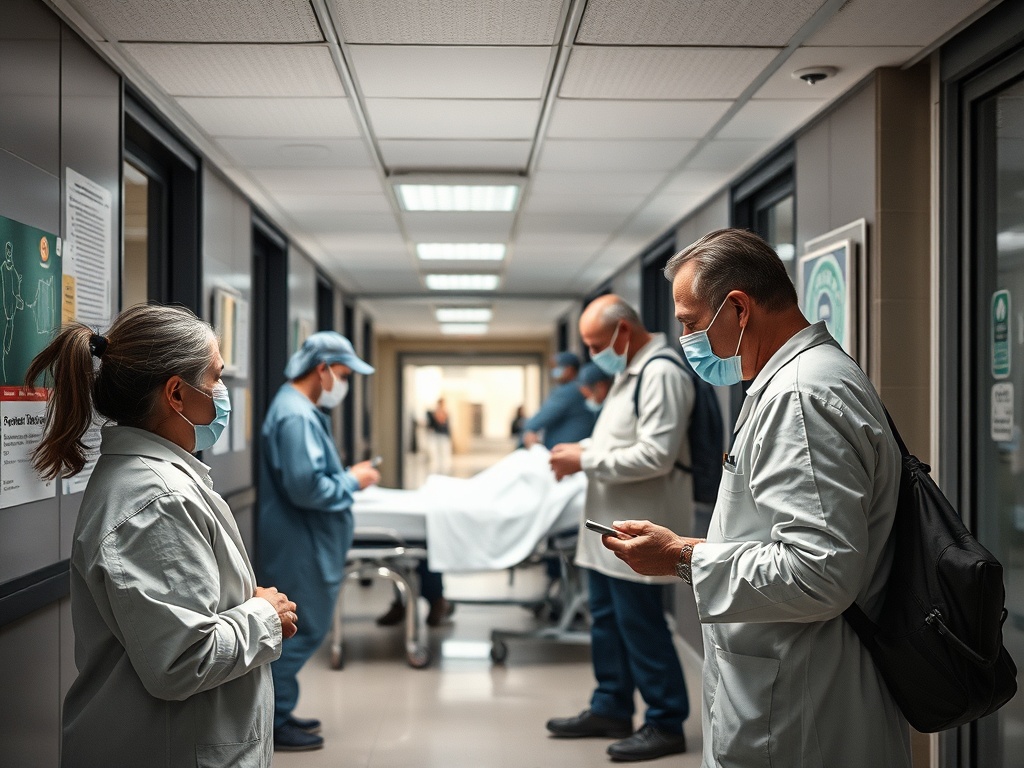 A Área Sanitaria de Pontevedra afronta outra semana crítica por paros en quirófanos e consultas