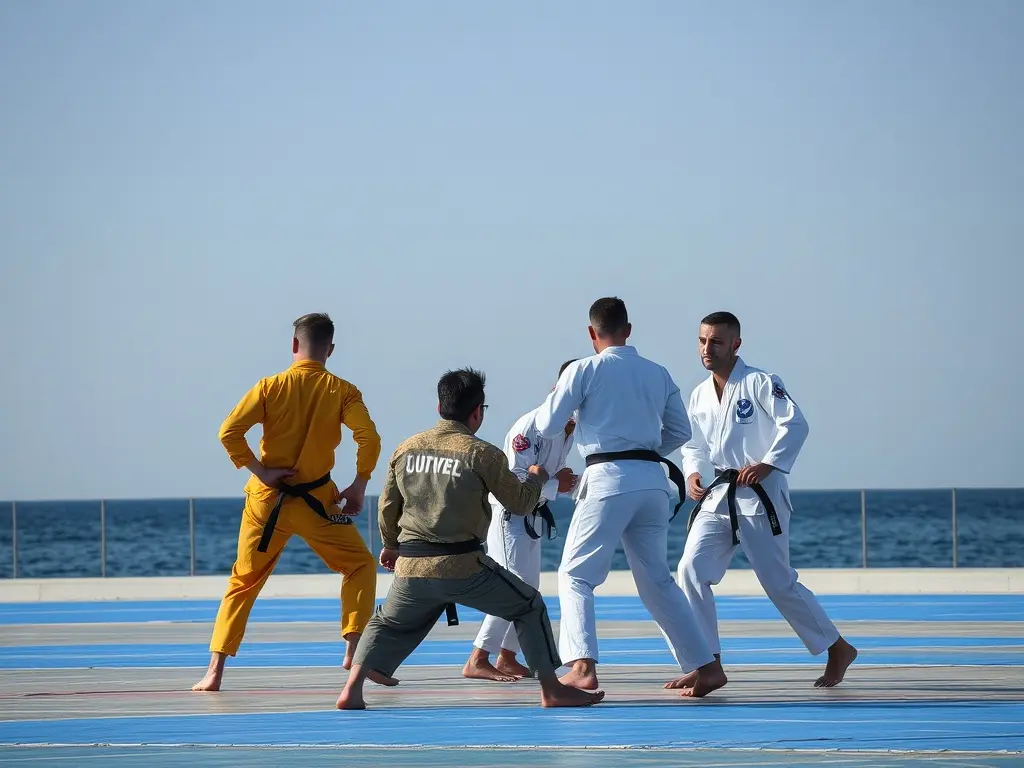 Diez ourensanos afrontan el Europeo de jiu jitsu que arranca este fin de semana en Creta