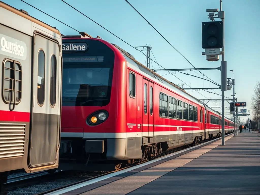 Solo el 10% de los trenes procedentes de Barcelona llega a Ourense dentro del horario previsto