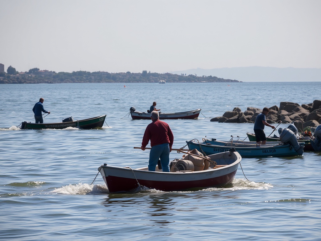 La comarca de Pontevedra suma 150 denuncias en un año por vertidos ilegales al mar o a ríos