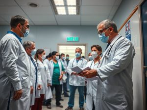 Os médicos do Porriño soportan 180 servizos ao día as fins de semana.