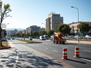 La avenida de Portugal queda sin obreros ni maquinaria tras la retirada de la empresa