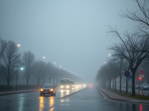 Nublado e fresco en Cambados: escasas chuvias e vento variable para o sábado 14 de marzo