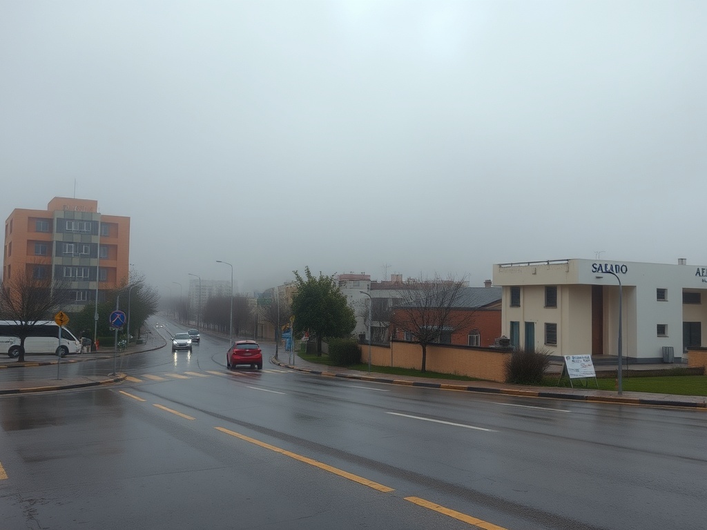 Caldas de Reis afronta un sábado de cielos cubiertos y probabilidad alta de lluvia, según la AEMET
