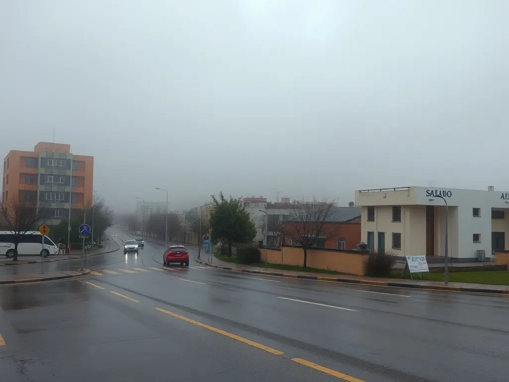 Caldas de Reis afronta un sábado de cielos cubiertos y probabilidad alta de lluvia, según la AEMET