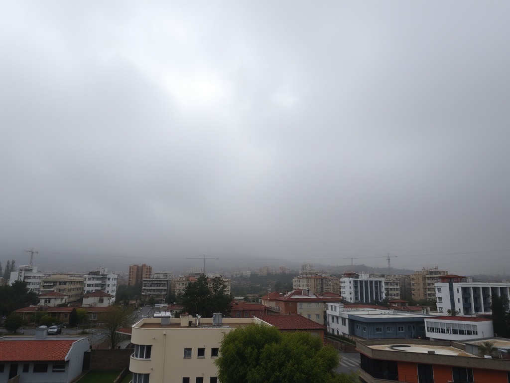 El cielo cubierto dominará Catoira este sábado 14 de marzo con alta probabilidad de lluvia