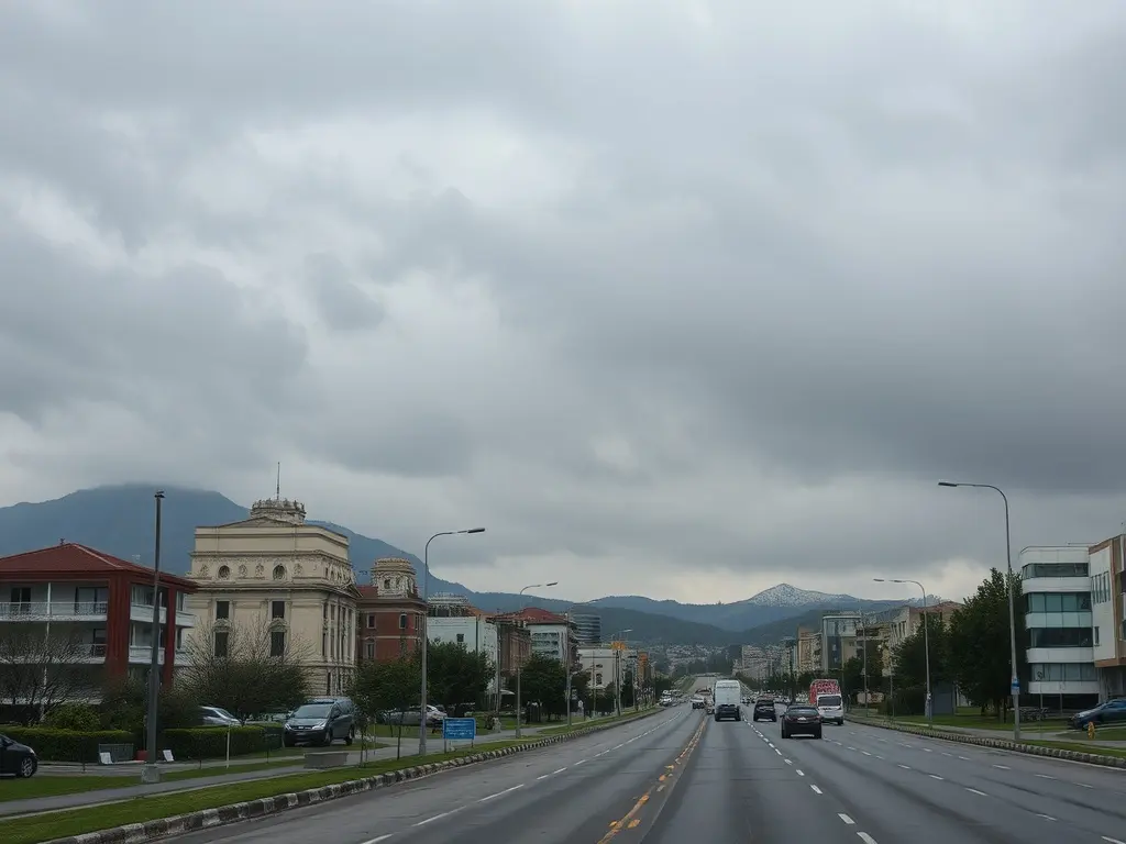 Nuboso e con néboa en Mondariz: previsión meteorolóxica para hoxe, sábado 14 de marzo