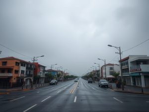 O tempo en Moaña para hoxe, sábado 14 de marzo: nuboso e con choiva principalmente pola mañá