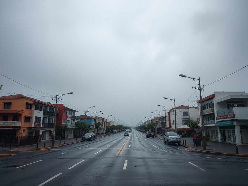O tempo en Moaña para hoxe, sábado 14 de marzo: nuboso e con choiva principalmente pola mañá