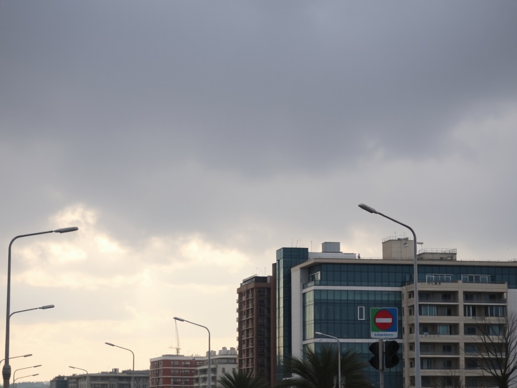 O tempo en Lalín para hoxe, sábado 14 de marzo: nubes, chuviscas e vento do oeste
