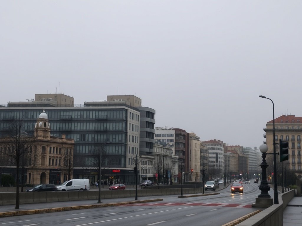 O tempo en Pontevedra: ceo cuberto e choiva débil á primeira hora deste sábado 14 de marzo