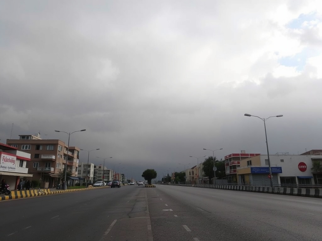 Ribeira amanece con cielo encapotado y alta probabilidad de lluvia para este sábado, 14 de marzo de 2026
