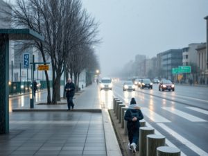 El tiempo en Salvaterra de Miño hoy: jornada cubierta, humedad y lluvias débiles que persistirán durante la tarde