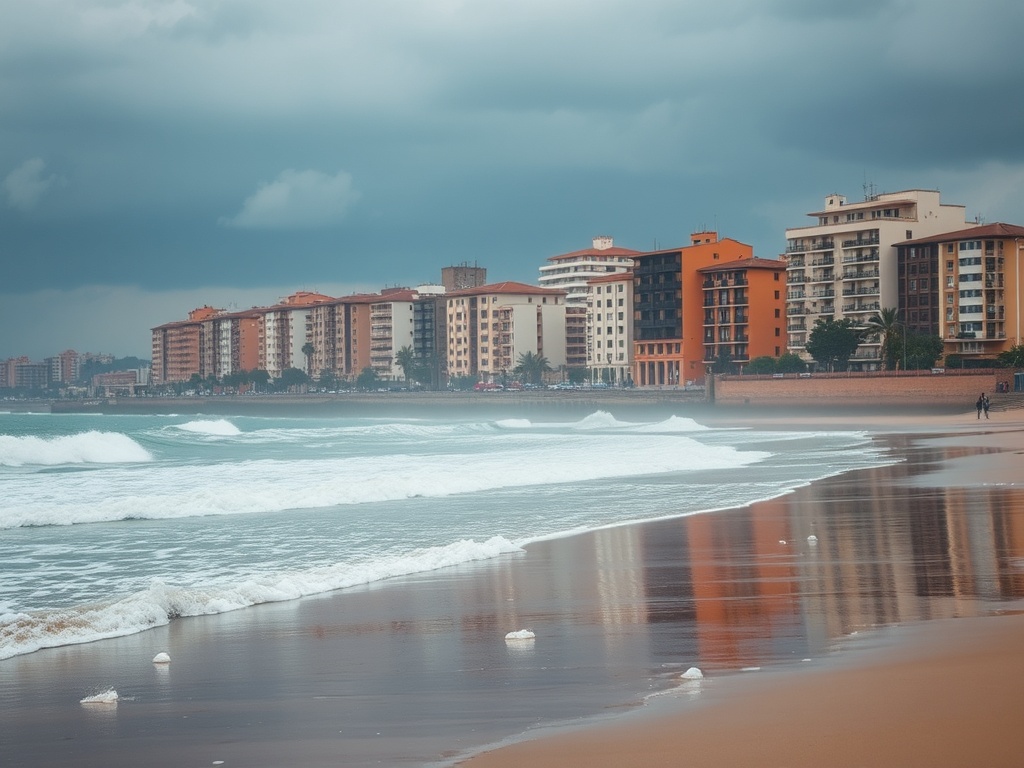 Vedra amence cuberta e con alta probabilidade de choiva este sábado 14 de marzo