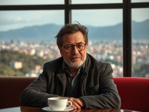 Vicente Vallés, en "Un café en las alturas", presenta su novela sobre espionaje y geopolítica
