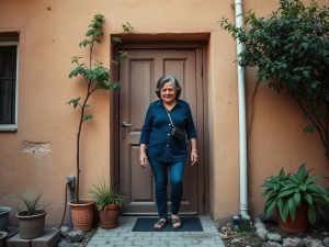 Vecina recupera su vivienda en Moaña tras mes y medio de okupación