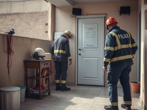 Unha menor ferida tras un incendio nunha vivenda unifamiliar de Oleiros
