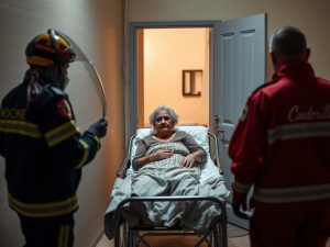 Una menor, evacuada al hospital tras un incendio en una casa unifamiliar de Oleiros
