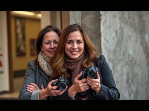 Las hermanas Purriños elevan la fotografía de Vilalba al ganar seis galardones en un certamen profesional en Viseu