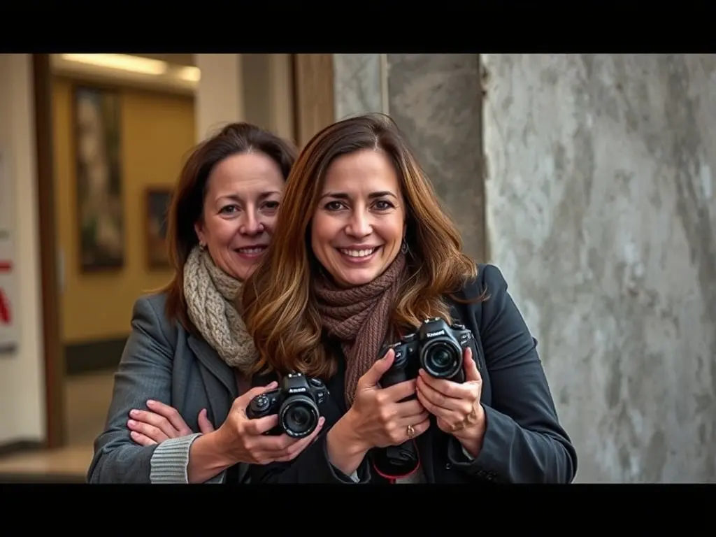 Las hermanas Purriños elevan la fotografía de Vilalba al ganar seis galardones en un certamen profesional en Viseu