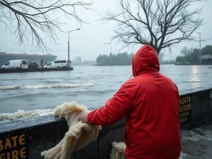 Pasados por agua: diez borrascas y semanas de lluvia extrema marcan el inicio del año en Galicia